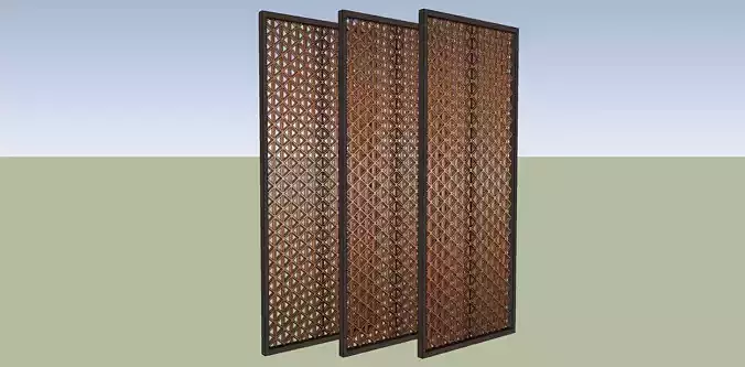 fin wall decorative partition