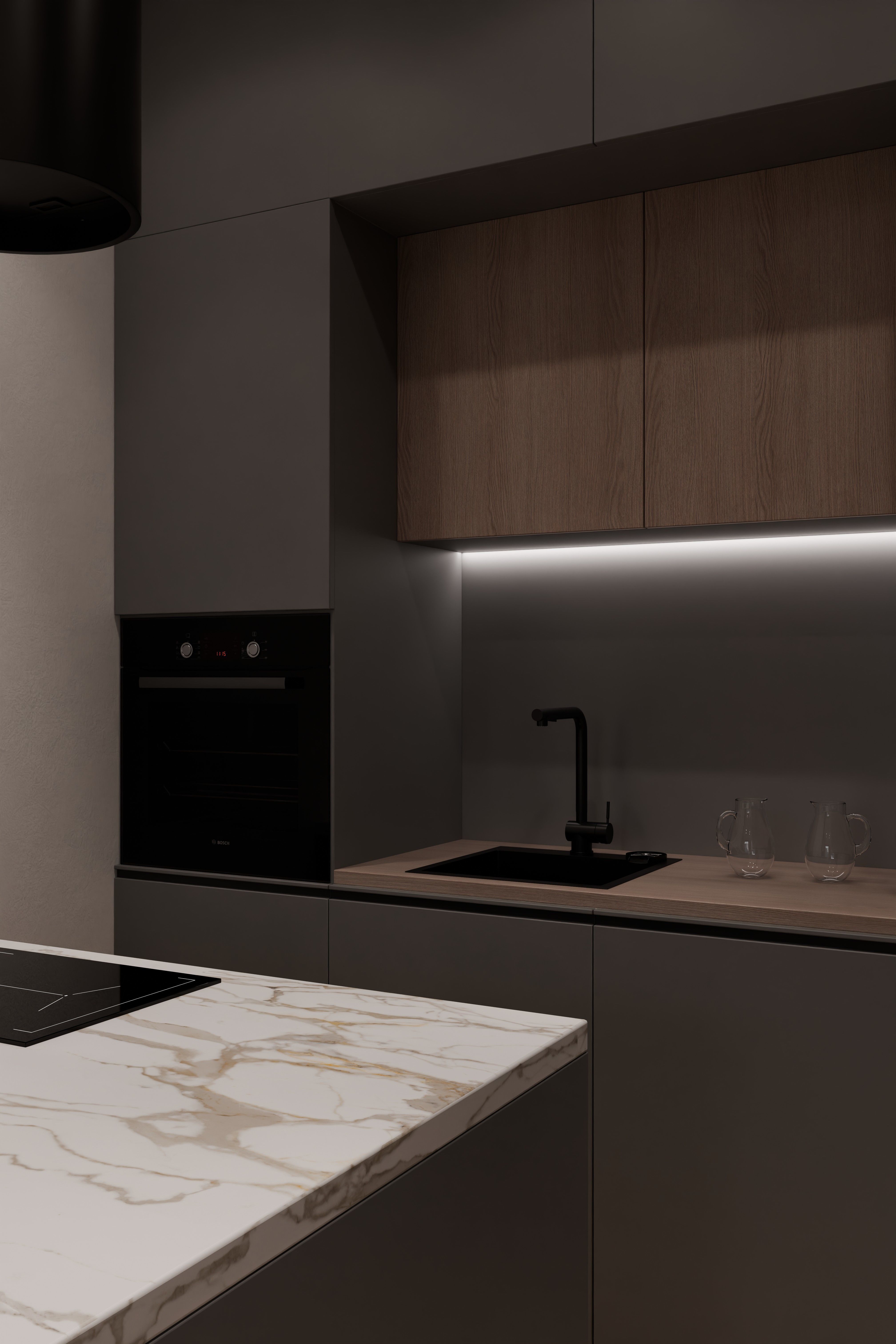 Minimalistic apartment 3D model_7