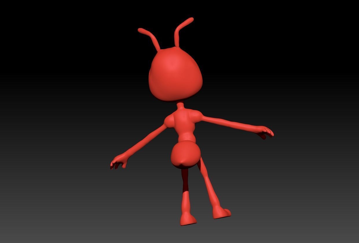 Ant insect 3D model_7