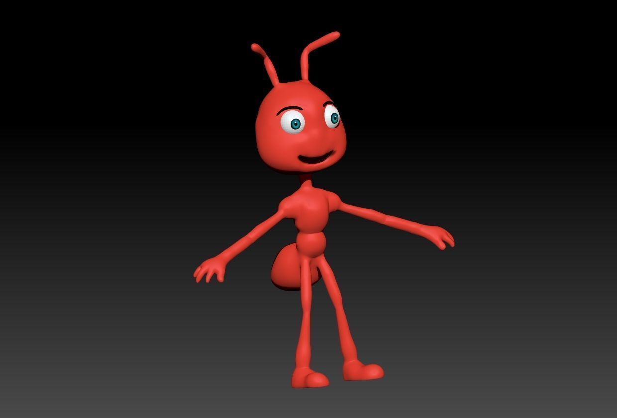 Ant insect 3D model_9