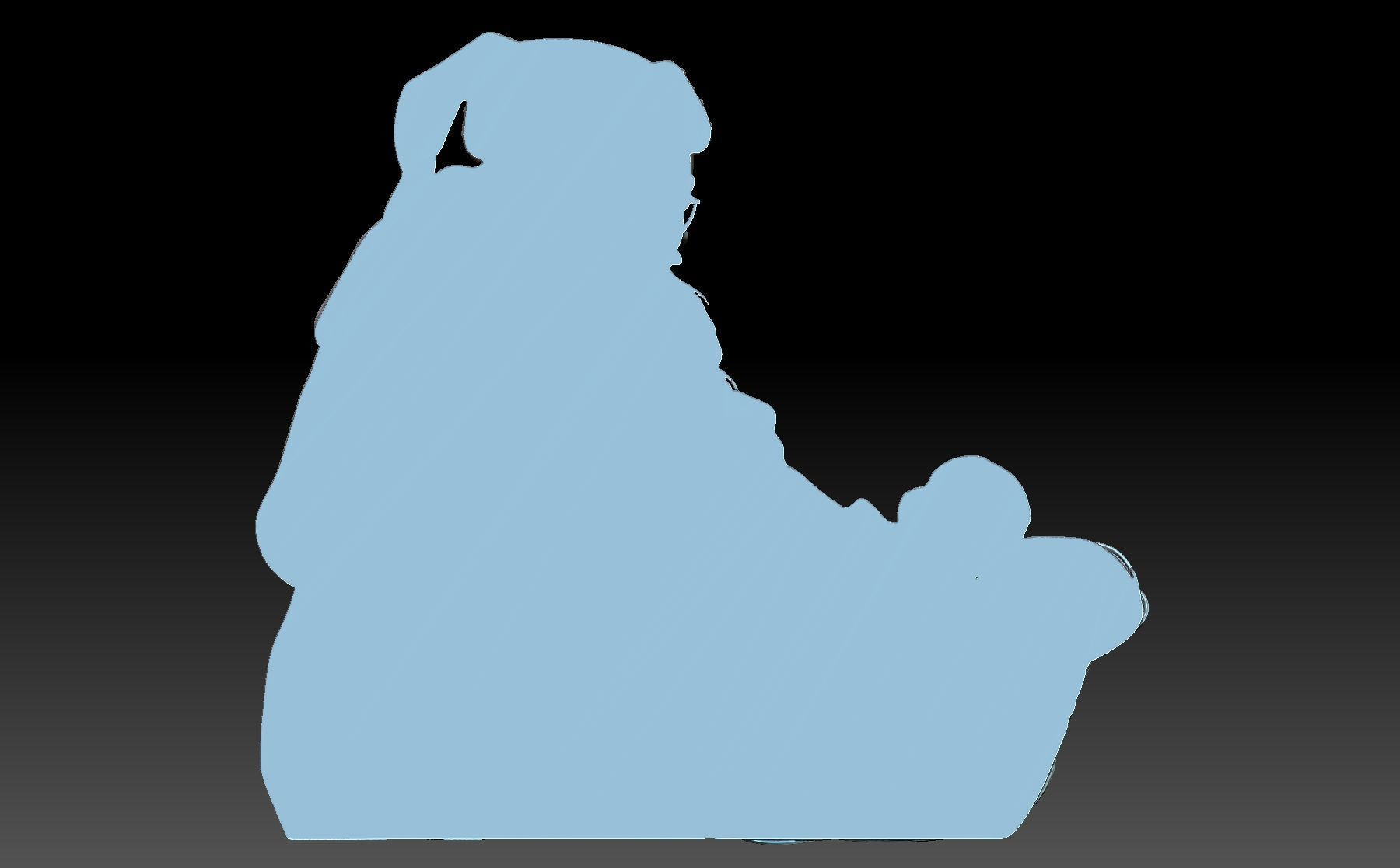 Santa  3D print model_2