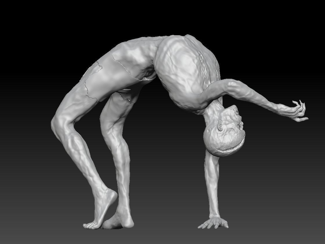 zombie walk 3 3D print model_3