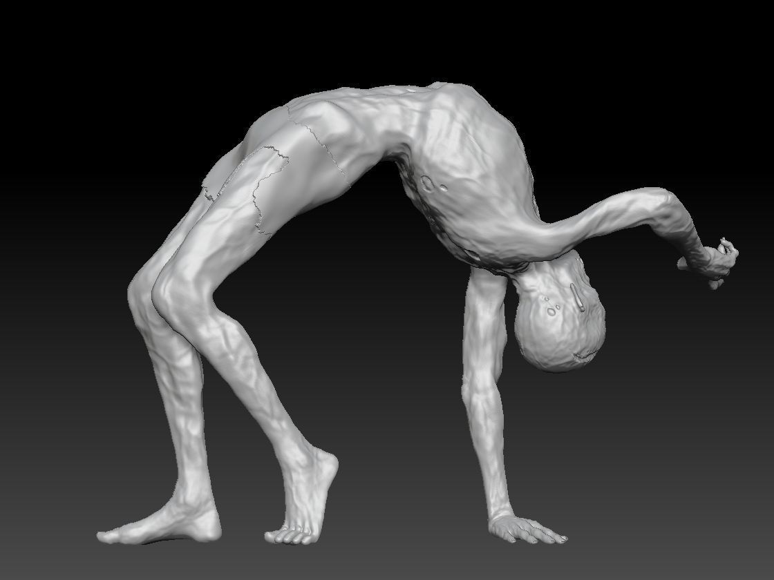 zombie walk 3 3D print model_2