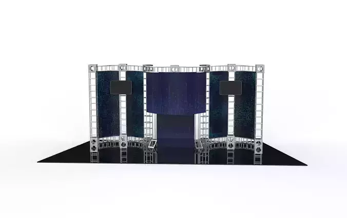 Display frame 3D model