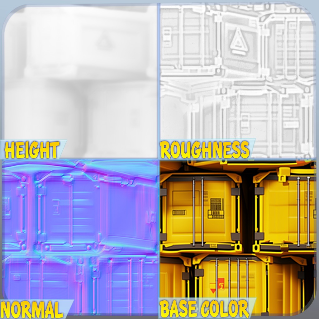 Sci-FI Seamless Texture Texture_1