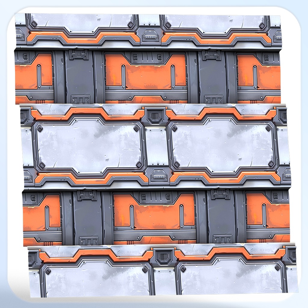 Sci-FI Seamless Texture Texture_3