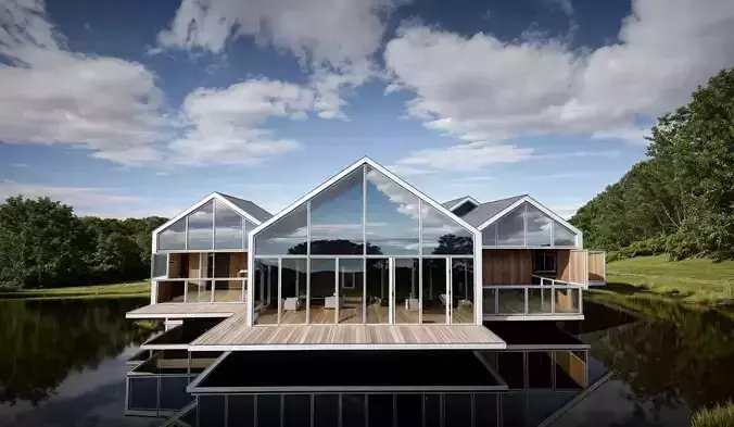 Sommer Residential Villa Revit 3D Model