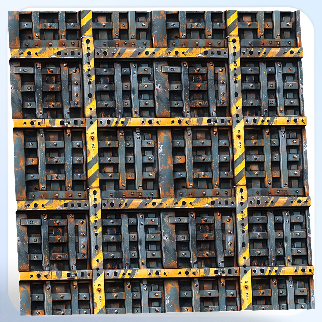 Sci-FI Seamless Texture Texture_4