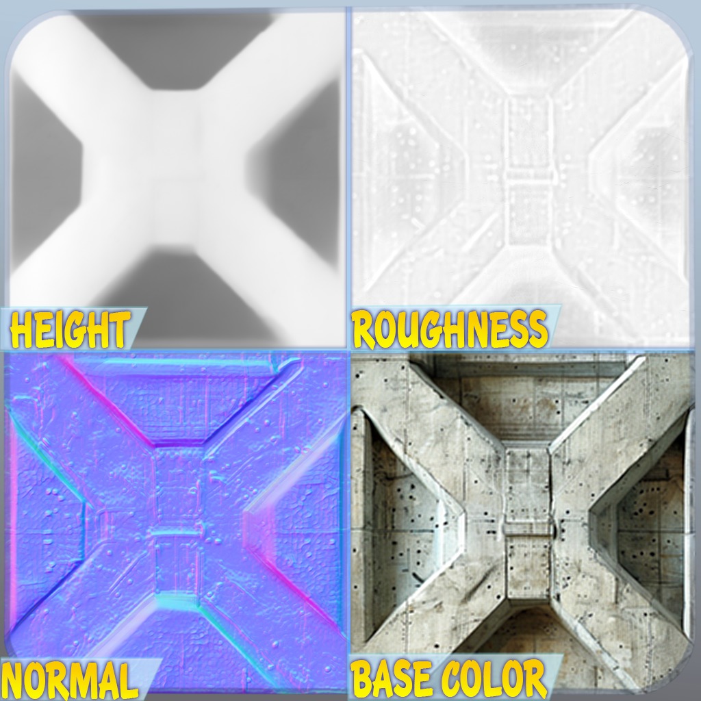 Sci-FI Seamless Texture Texture_1