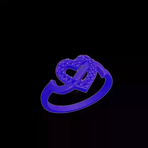 Anillo Corazon Engaste