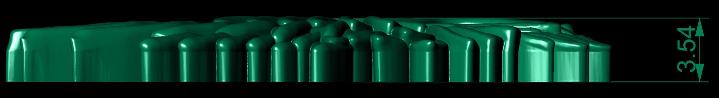 Regal Eagle Brooch 3D print model_10