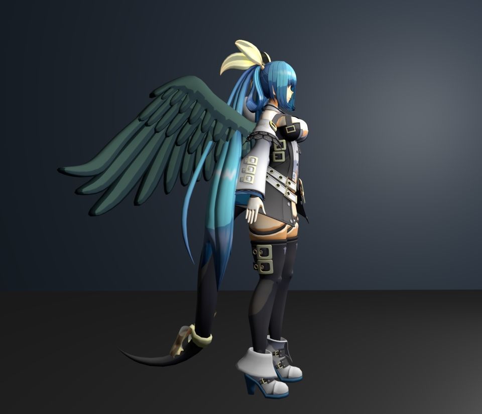 dizzy 3D model_3
