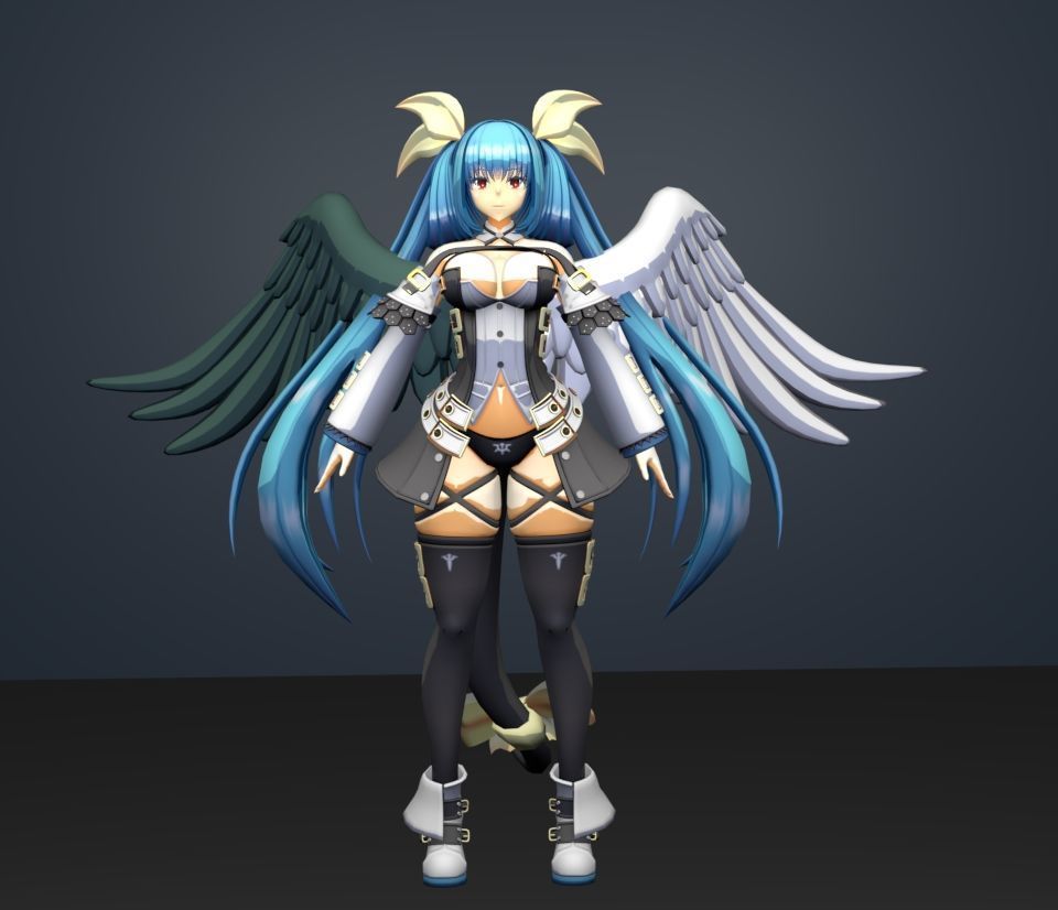 dizzy 3D model_1