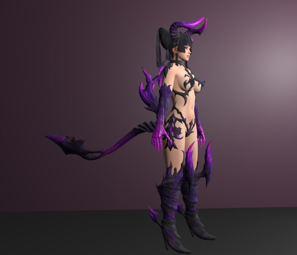 nyo demon 3D model_3