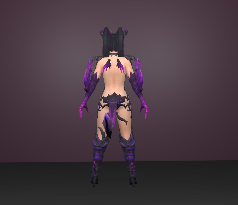 nyo demon 3D model_4