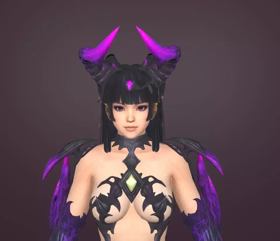 nyo demon 3D model_0