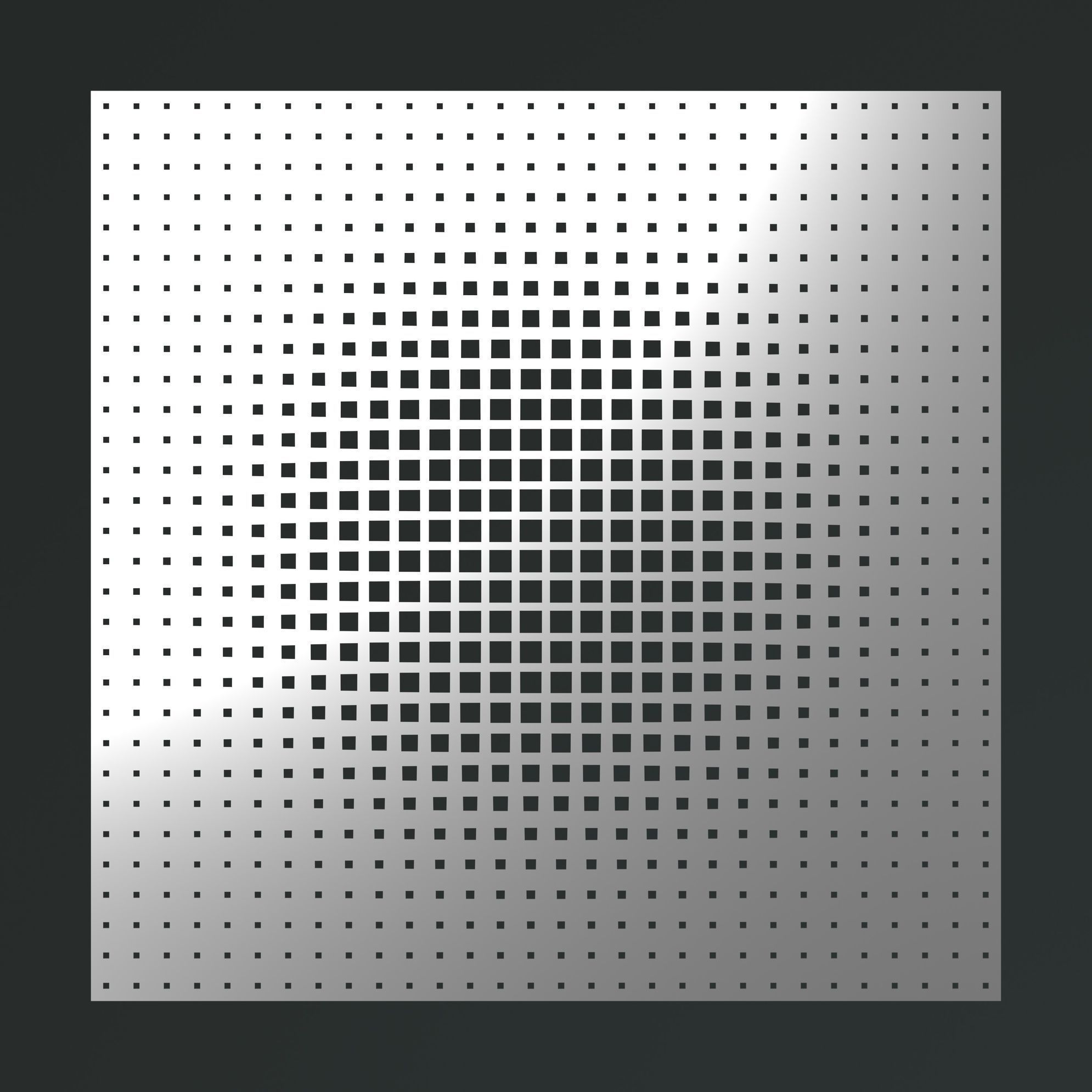 Perforated panel with parametric pattern 24-O-08 3D model_1