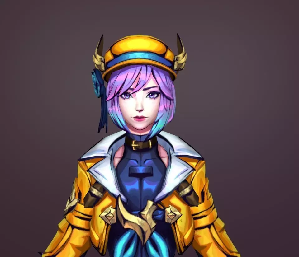 lux soul fighter 3D model