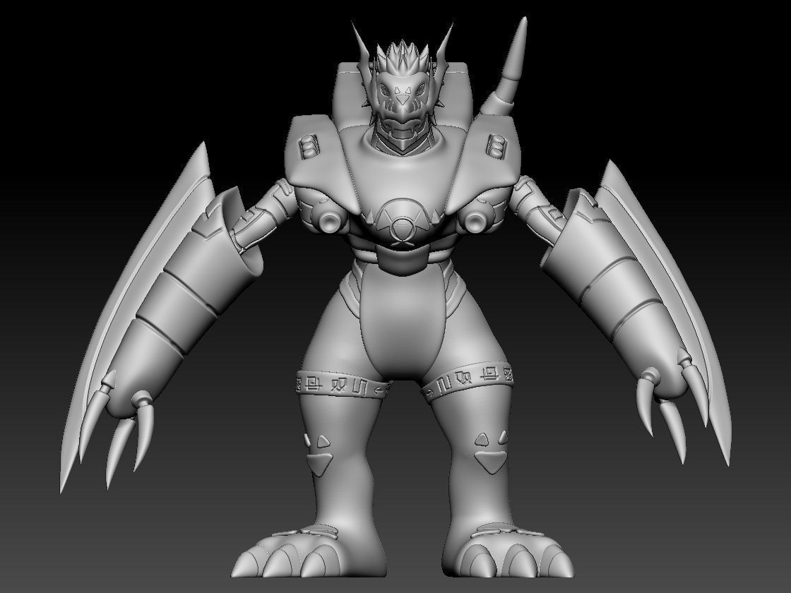 Guilmon Evolution Pack 3D print model_4