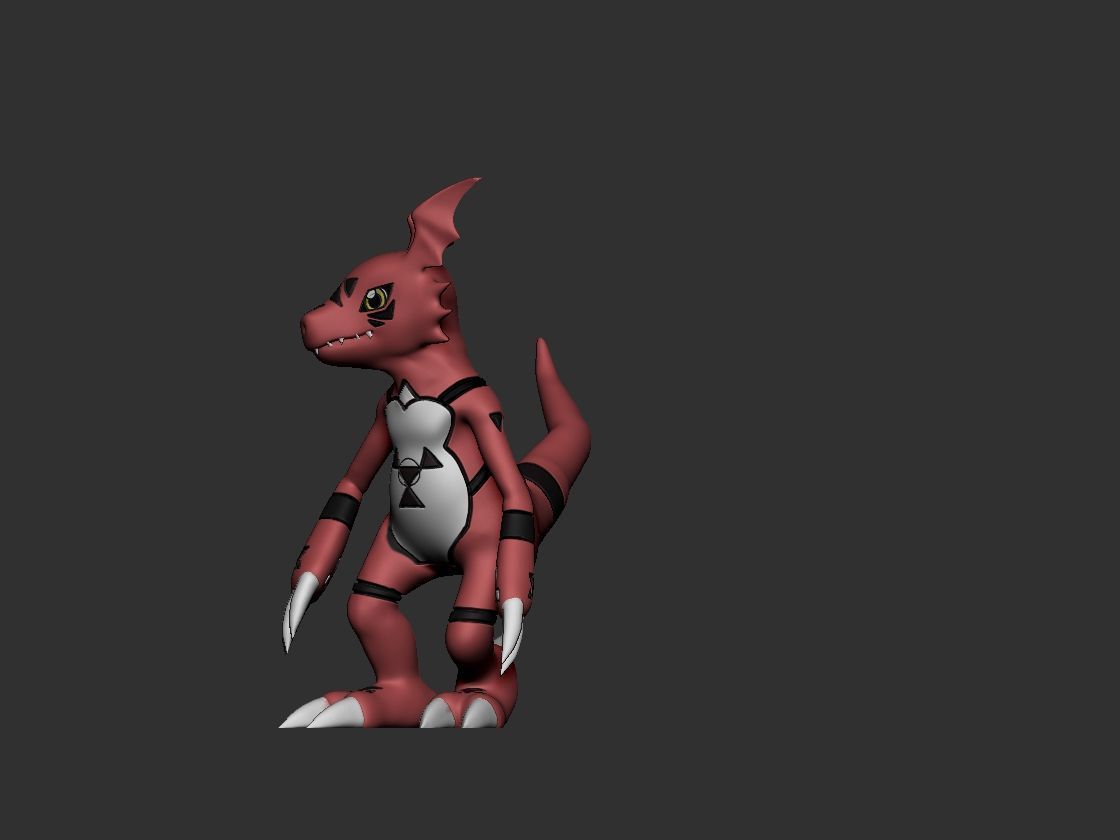 Guilmon Evolution Pack 3D print model_15