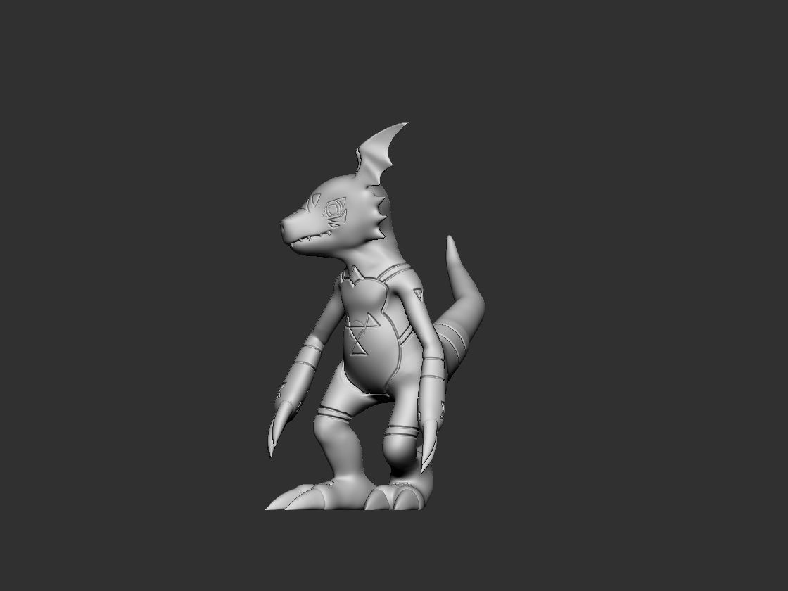 Guilmon Evolution Pack 3D print model_16