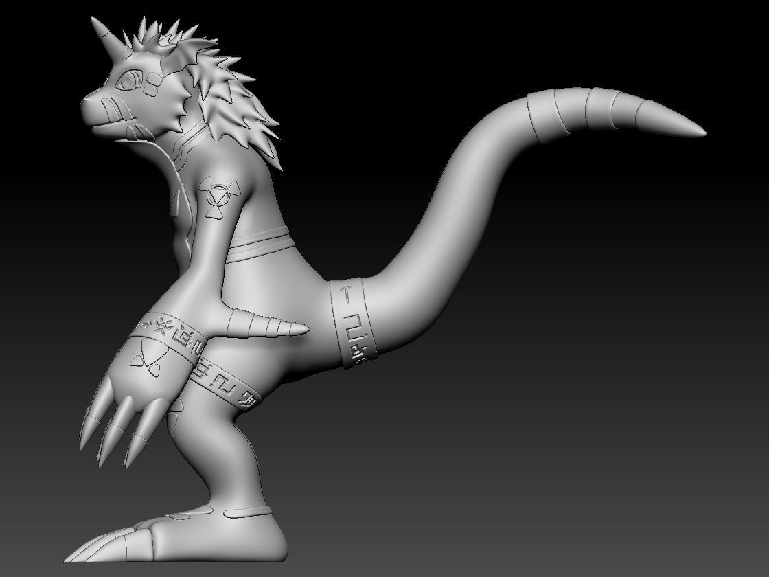 Guilmon Evolution Pack 3D print model_11