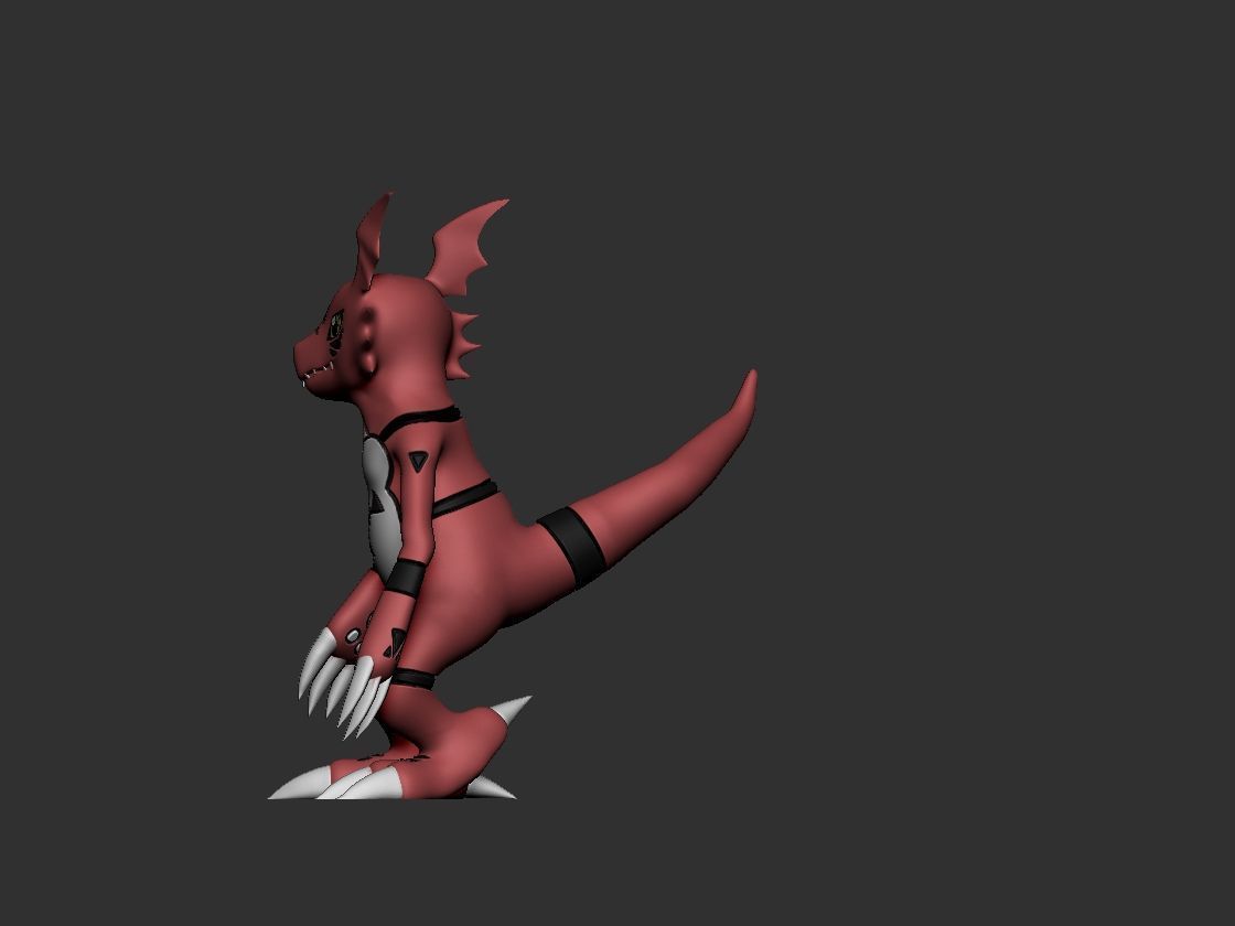 Guilmon Evolution Pack 3D print model_17