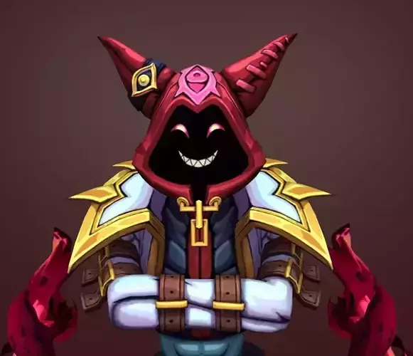 shaco soul fighter 3D model
