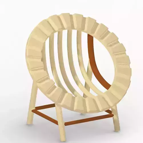 Toddler Chair 3D print model