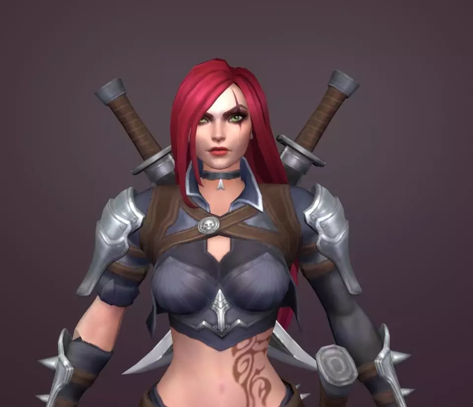 katarina 3D model_0