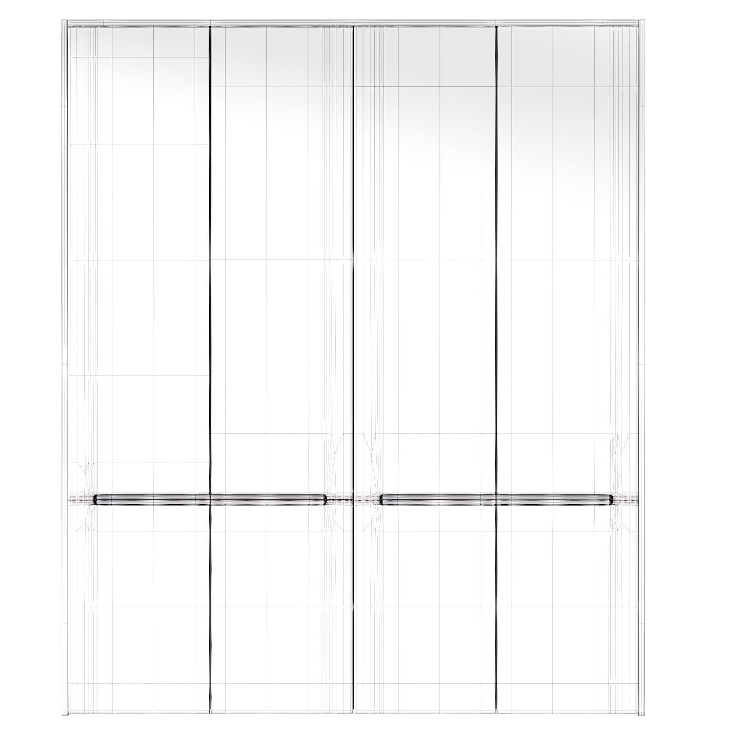 Furniture Composition 1 3D model_2