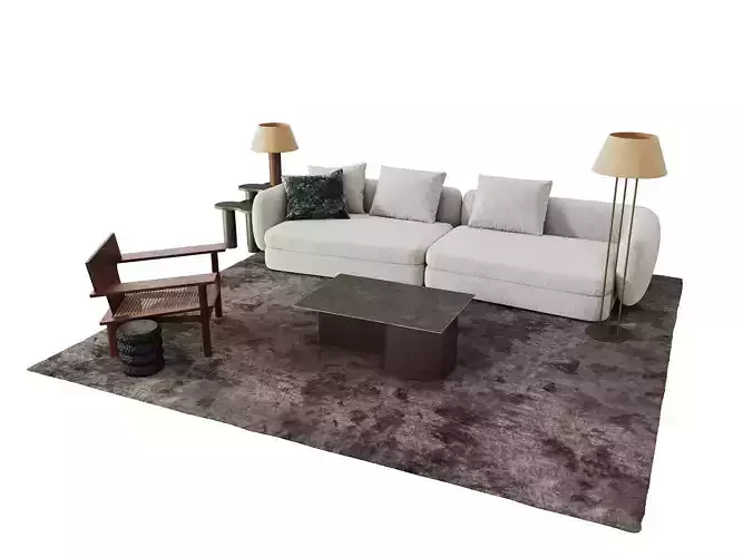 Medieval style sofa combination