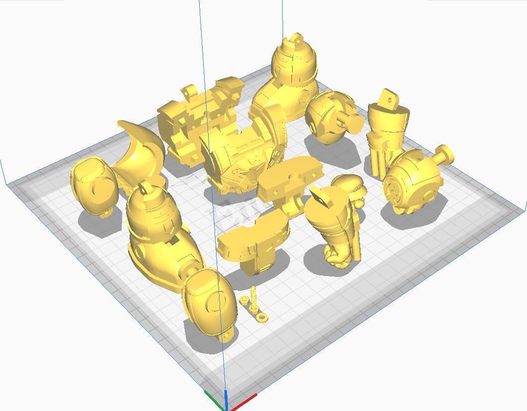 MARIO BROS ROBOT HULKBUSTER 3D print model_4