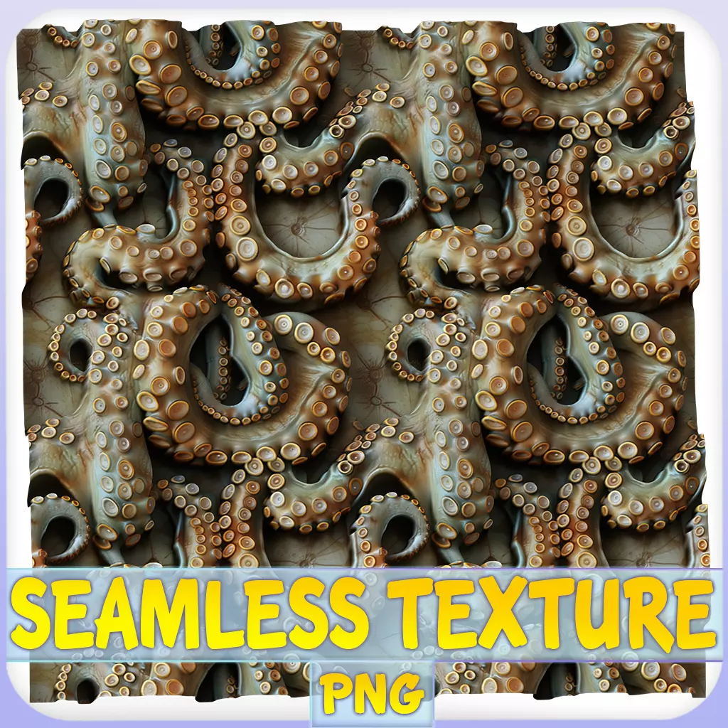 Octopus Seamless Texture Texture