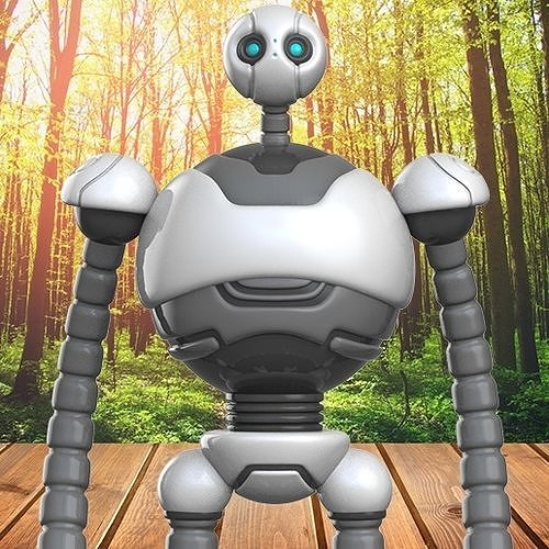 Roz THE WILD ROBOT  3D print model