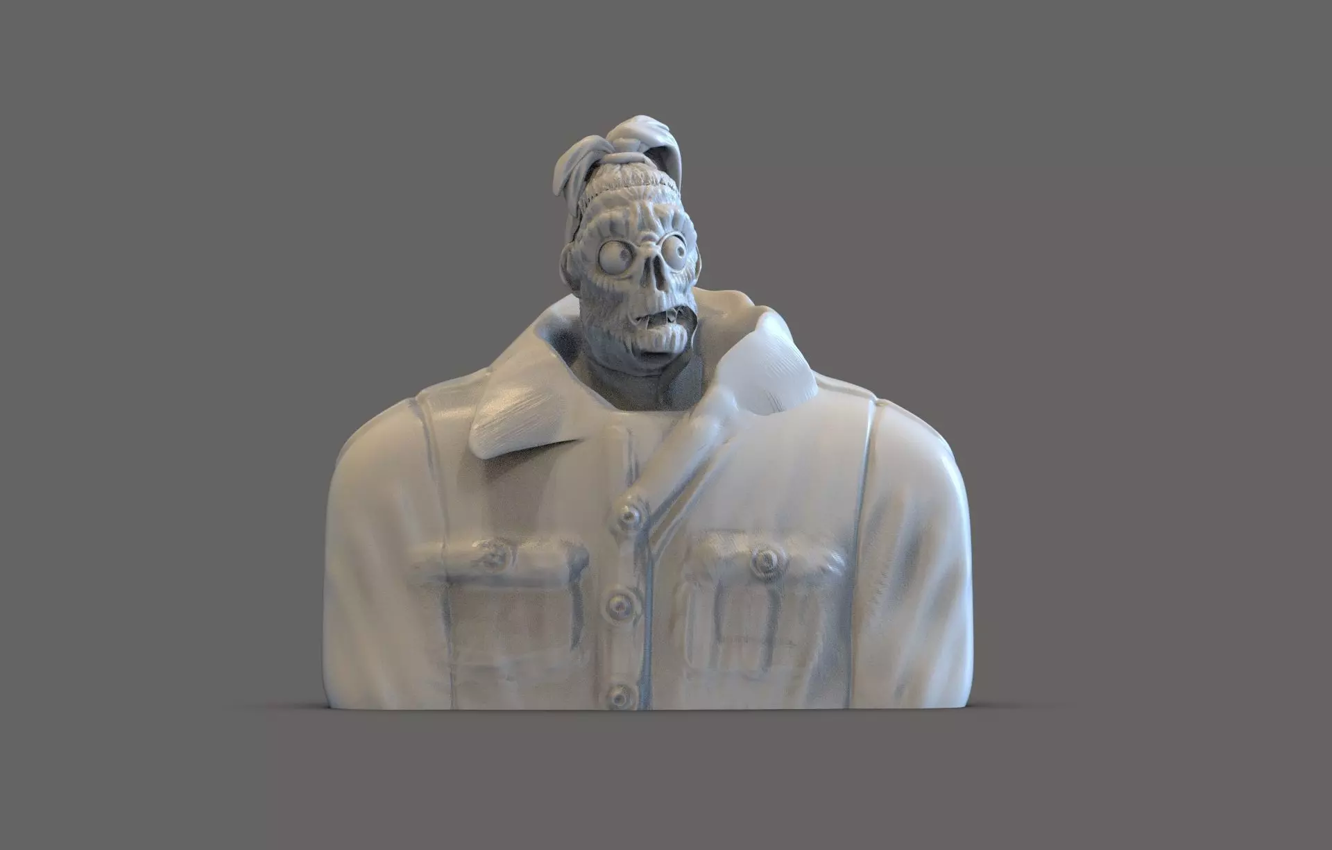 Beetlejuice Shrunken Head Guy 3D print model_0