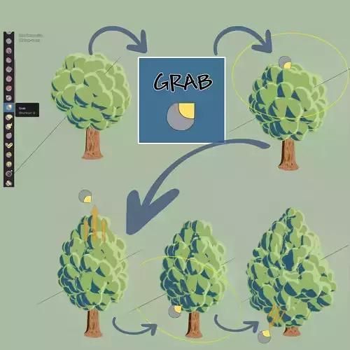 Anime Tree Generator - Low-Poly Customizable leafy tree