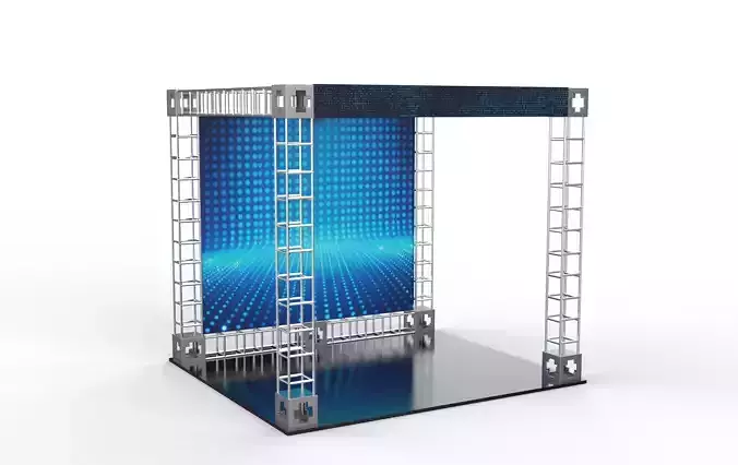 Truss Display 3D model