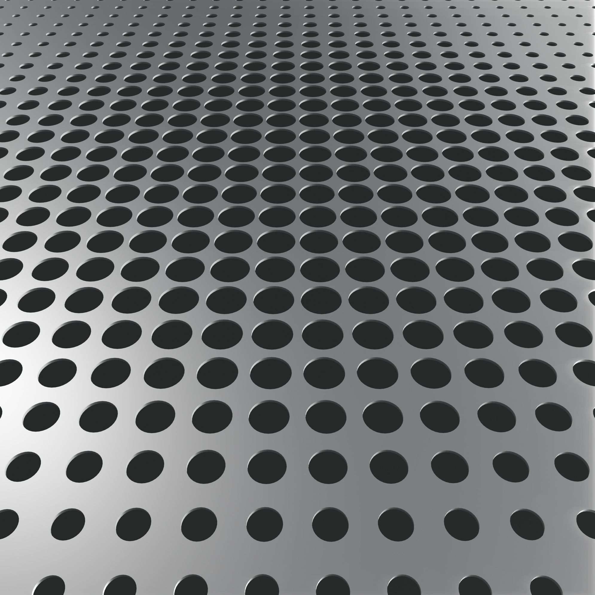 Perforated panel with parametric pattern 24-O-09 3D model_4