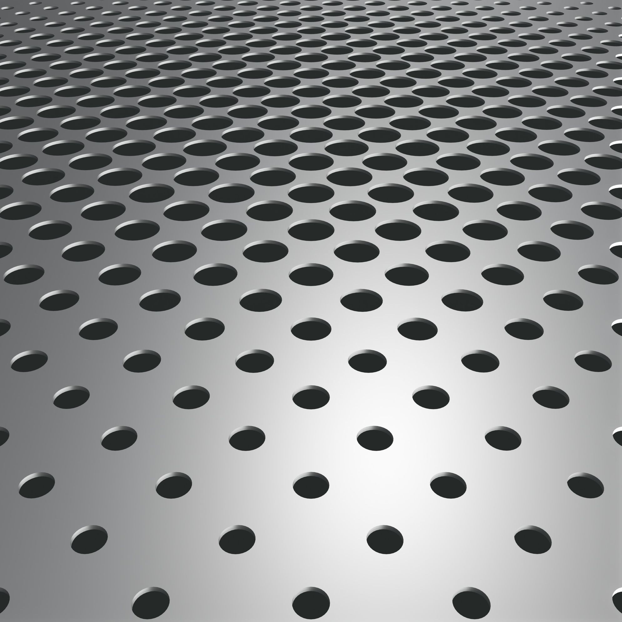 Perforated panel with parametric pattern 24-O-09 3D model_3