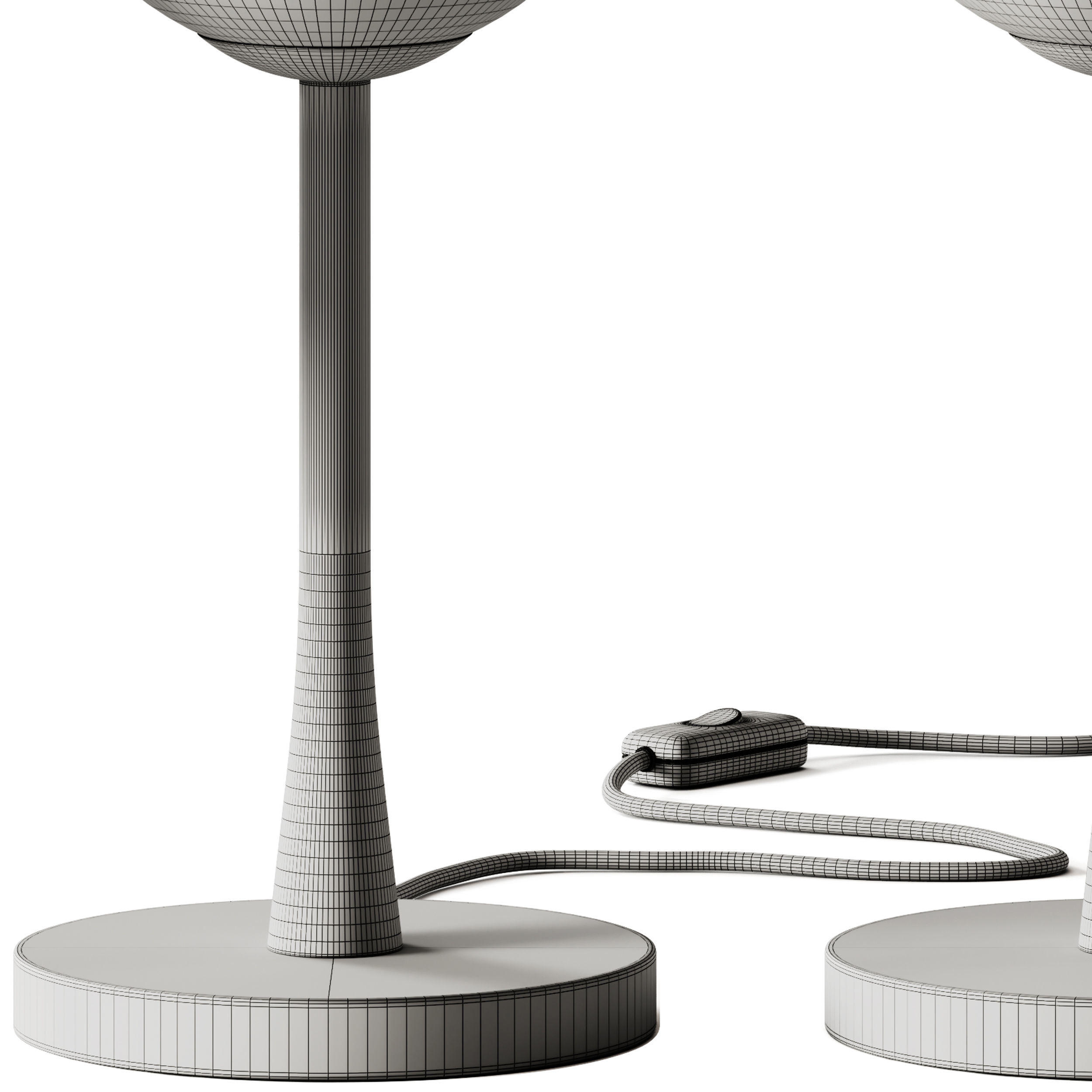Robin Ricarda Table Lamp 3D model_5