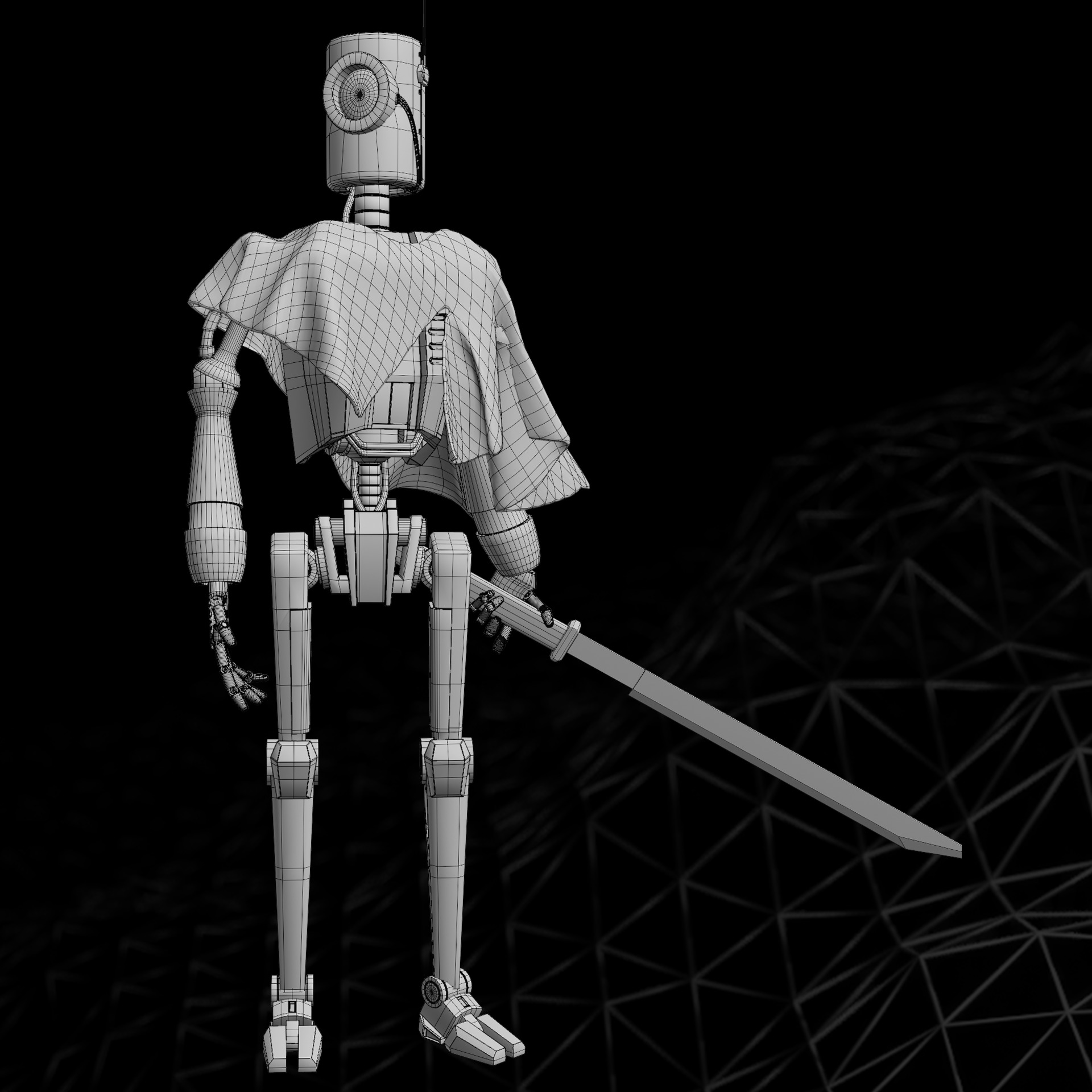 Old Robot Model - Production-Ready 3D model_3