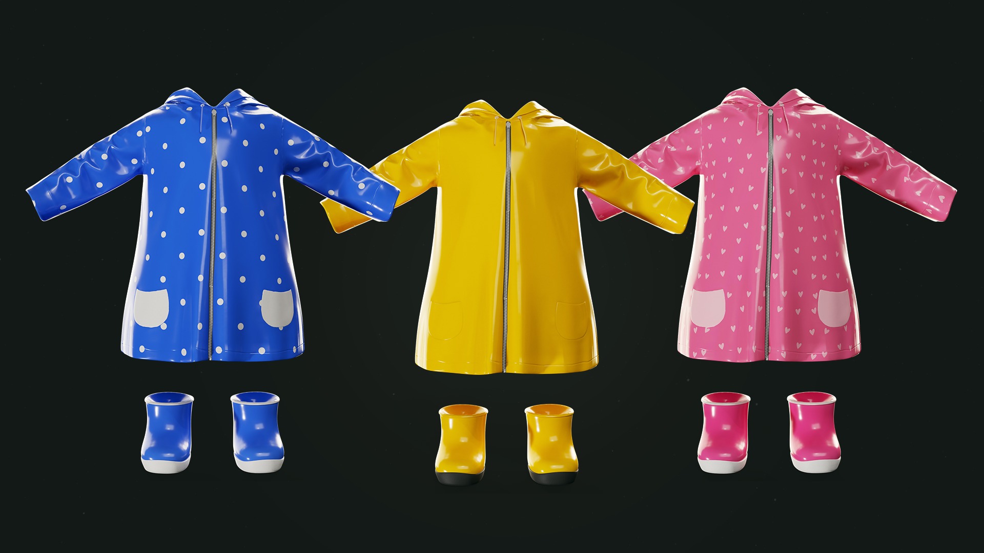 GAME-READY 3D Character - Giraffe Molly Low-poly 3D model_13