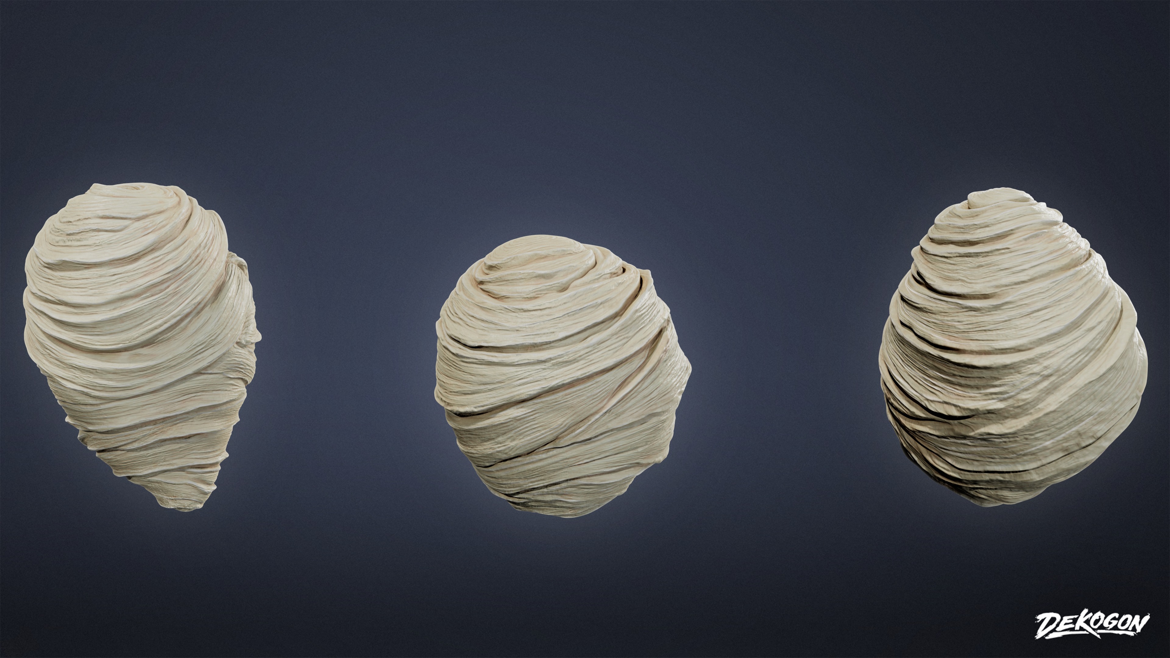 CRITTERS - Hive 01 - LOW POLY AND NANITE Low-poly 3D model_1