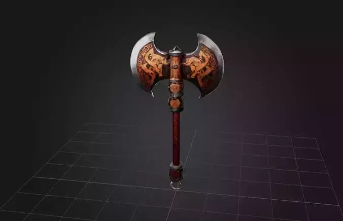 hacha enana 3D print model