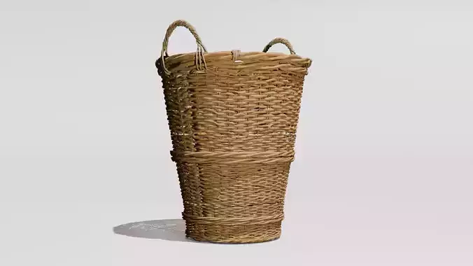Wicker basket - plant pot