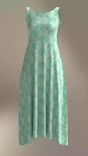 Teal Paisley Breeze Kurta