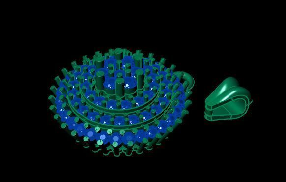 women pandent  for daimonds ready to print 3D print model_9