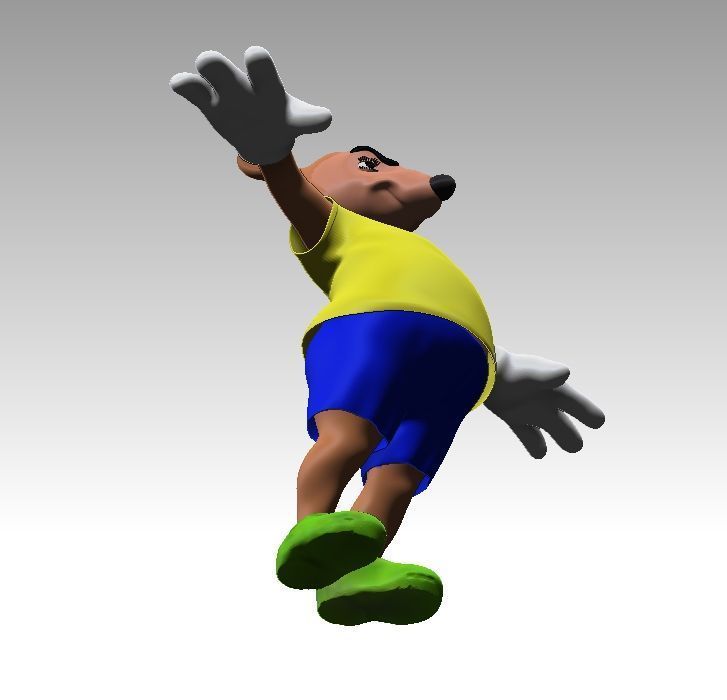 Papa Rat 3D model_3