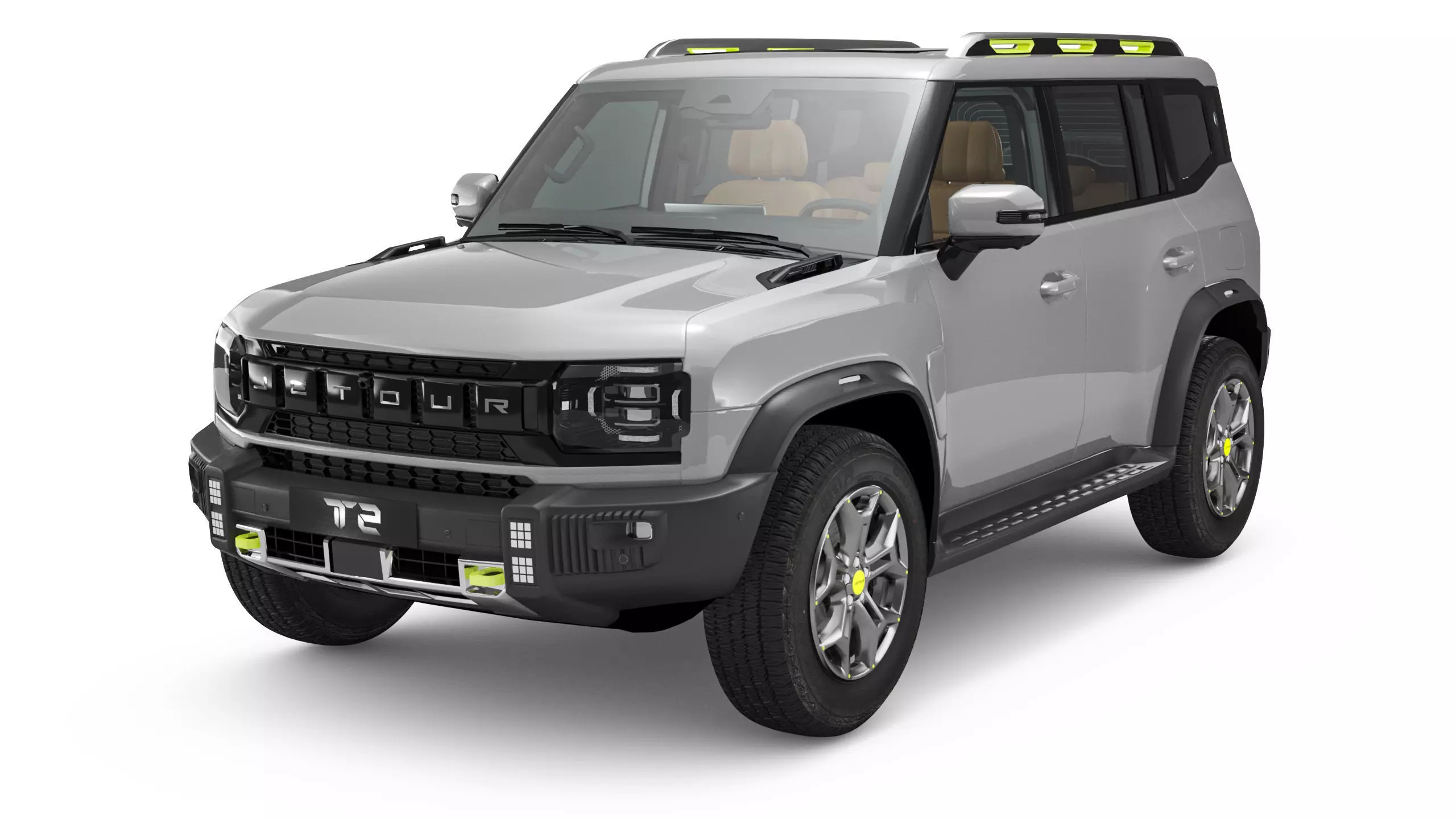 2025 Chery Jetour T2 With Interior 3D model_0